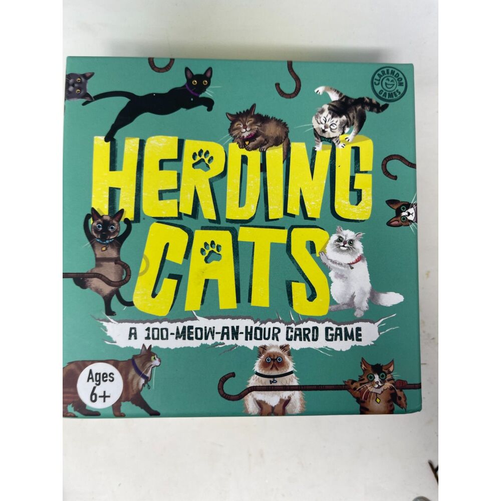 Herding Cats A 100 Meow An Hour Card Game NEW! SEALED! Family Night Fun